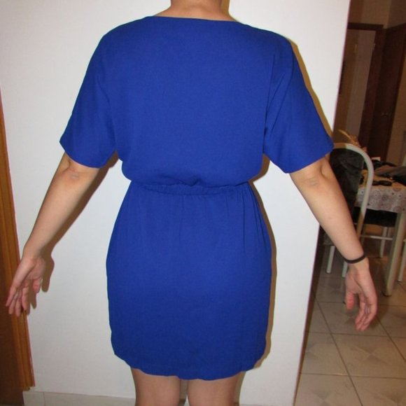 Women's Blue Dress With Jewels Size Medium - Picture 3 of 3